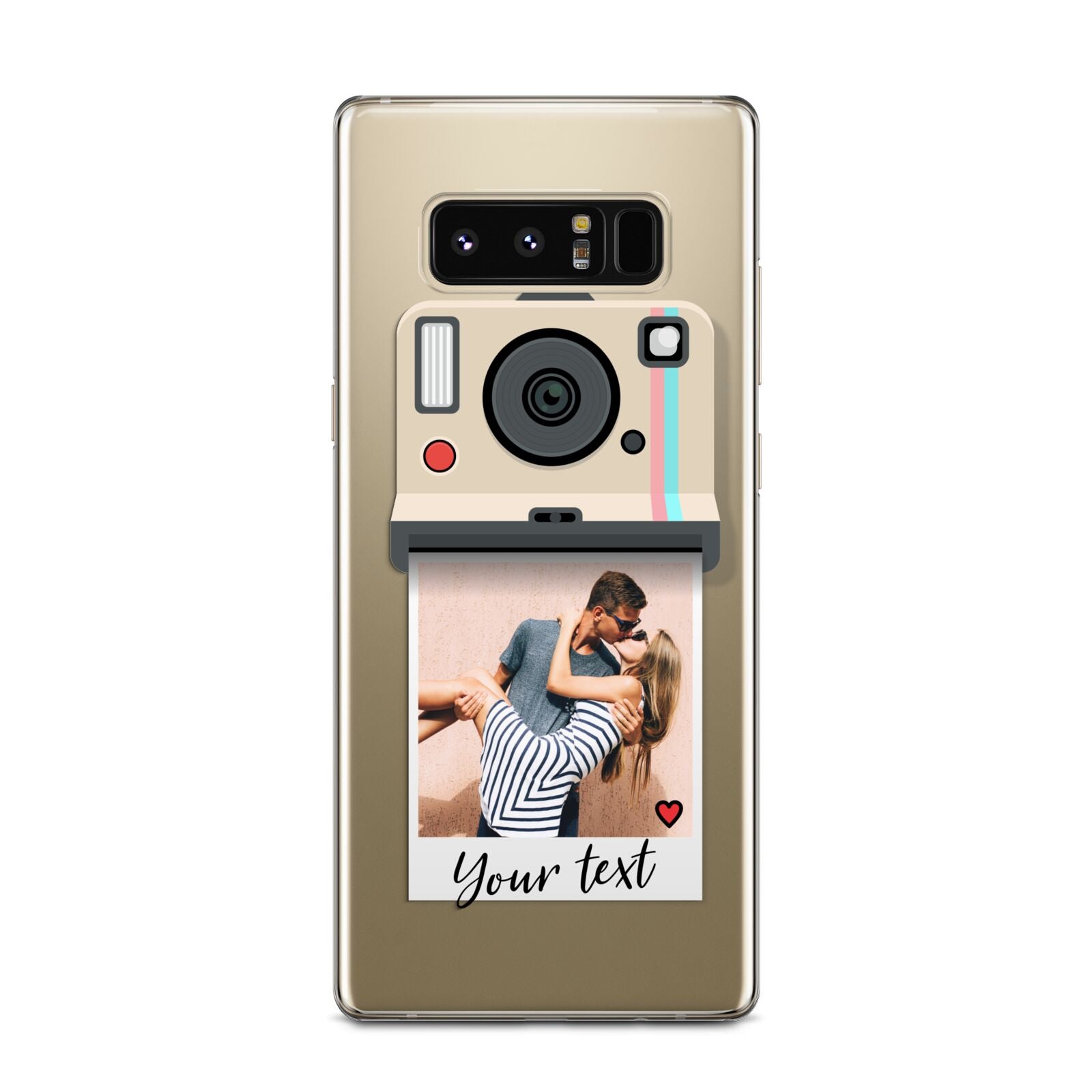 Custom Retro Photo Samsung Galaxy Note 8 Case