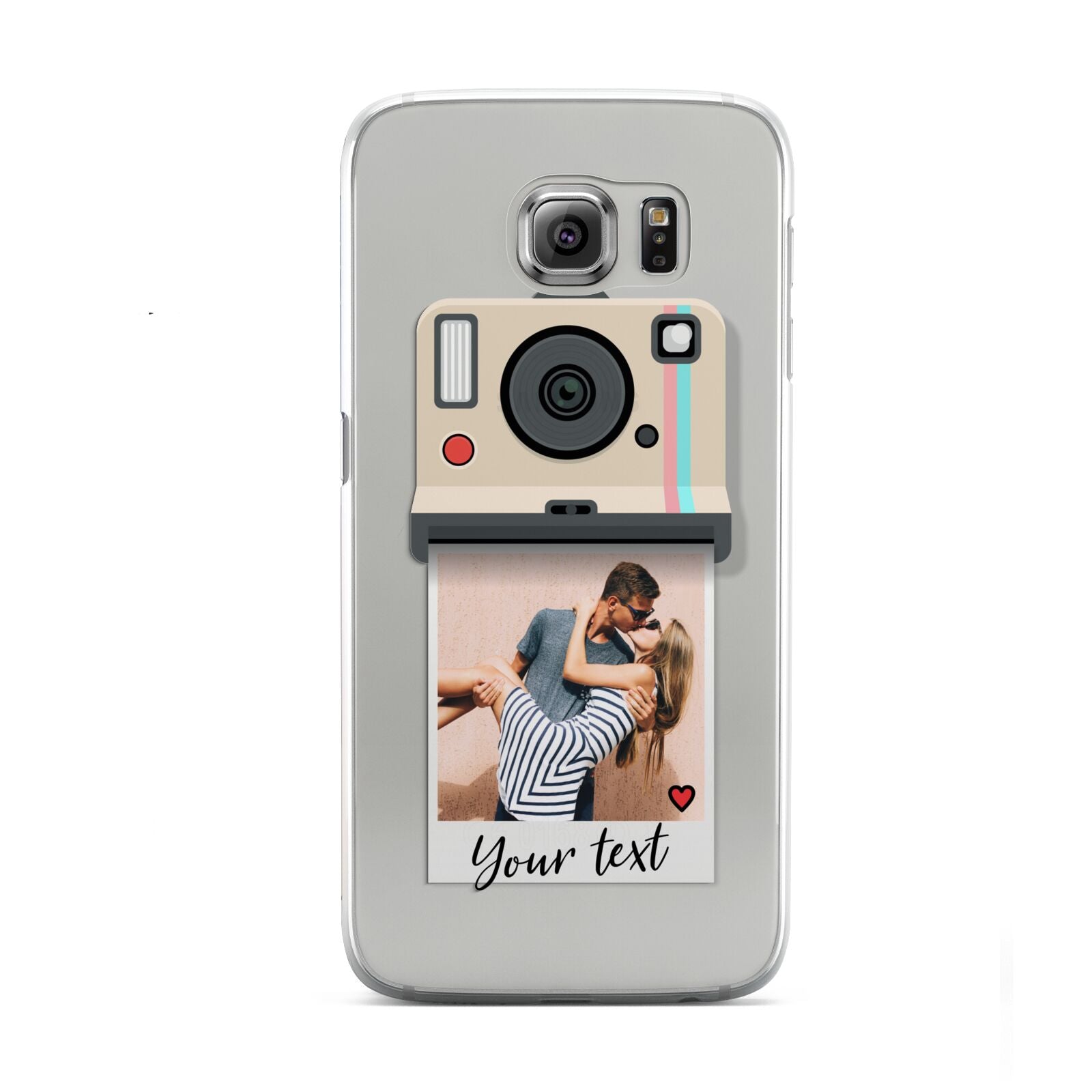 Custom Retro Photo Samsung Galaxy S6 Case