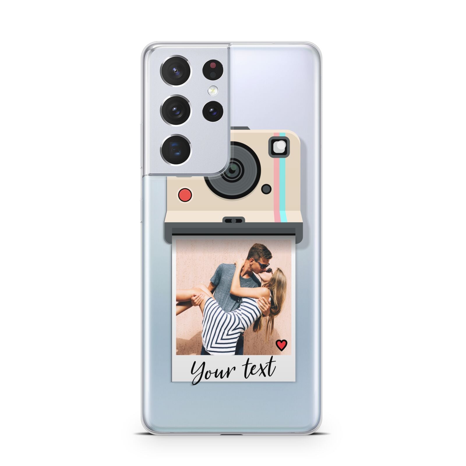 Custom Retro Photo Samsung S21 Ultra Case