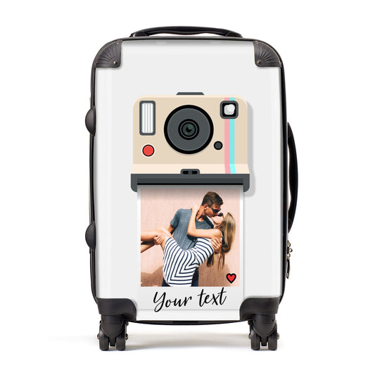 Custom Retro Photo Suitcase