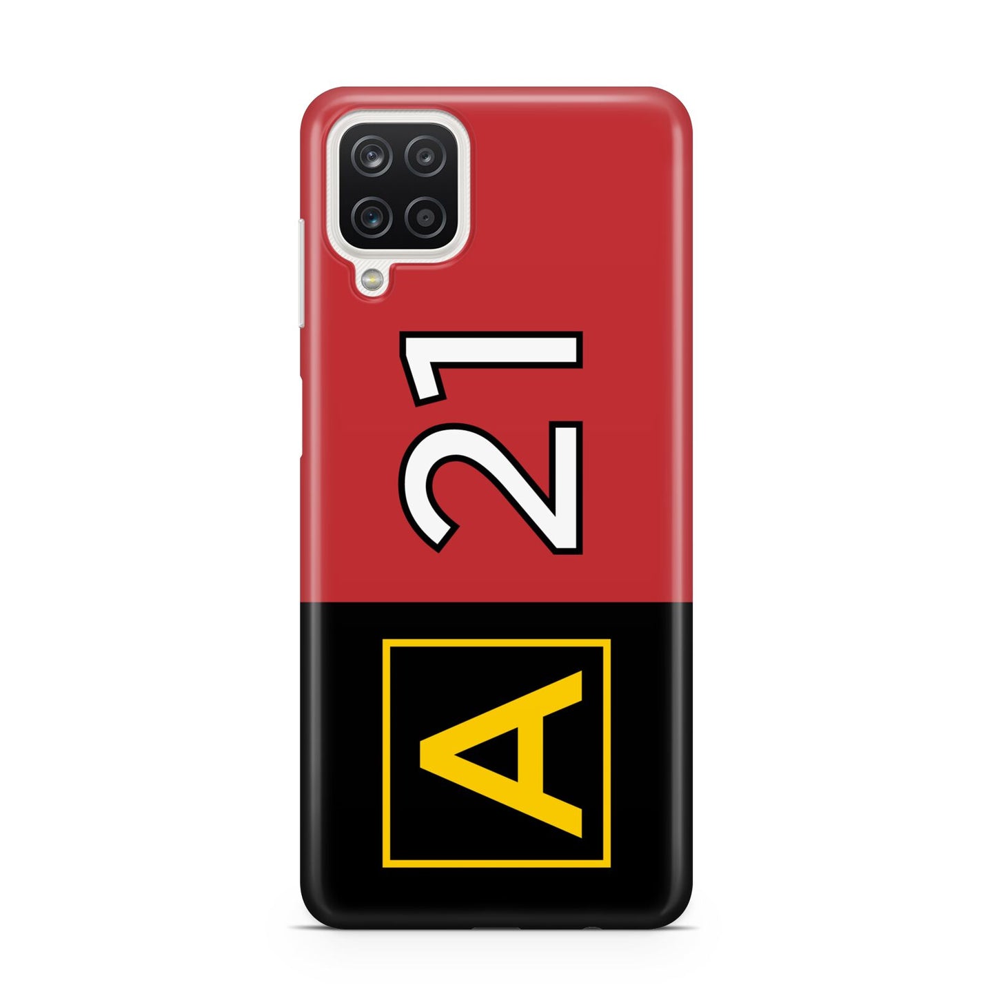 Custom Runway Location and Hold Position Samsung A12 Case