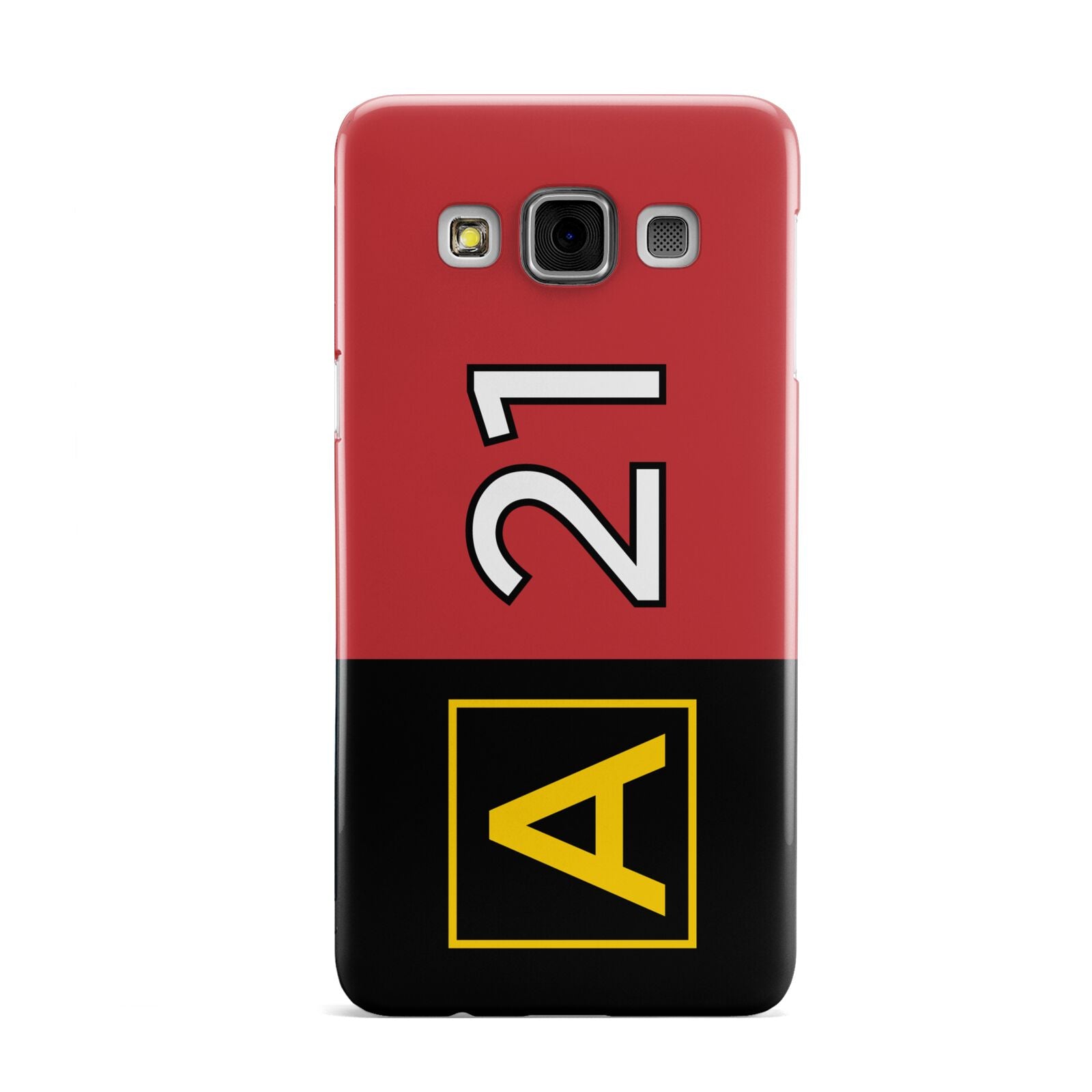 Custom Runway Location and Hold Position Samsung Galaxy A3 Case