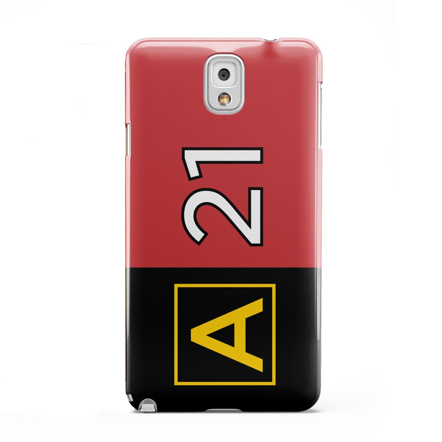 Custom Runway Location and Hold Position Samsung Galaxy Note 3 Case