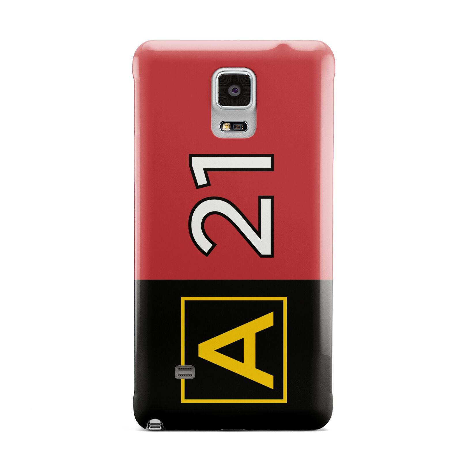 Custom Runway Location and Hold Position Samsung Galaxy Note 4 Case