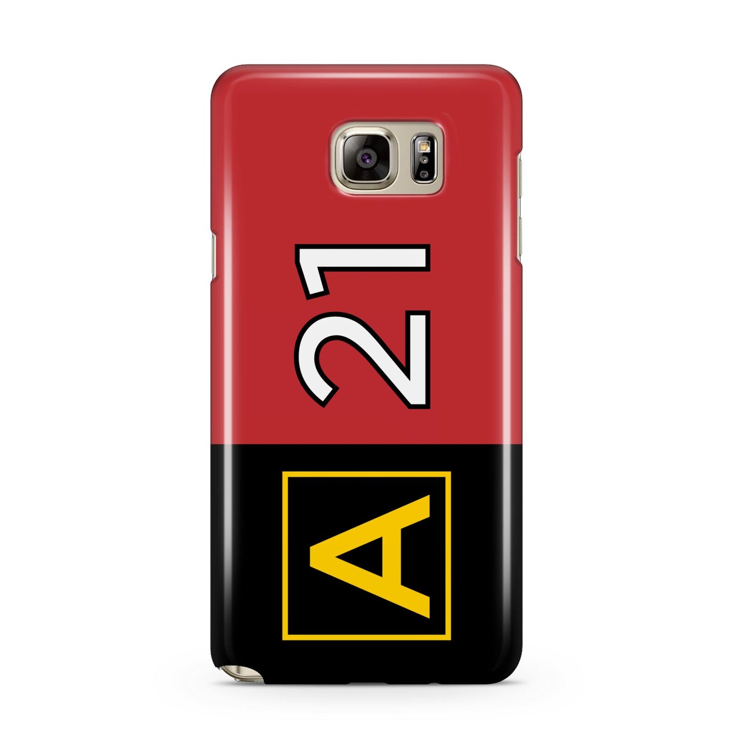 Custom Runway Location and Hold Position Samsung Galaxy Note 5 Case