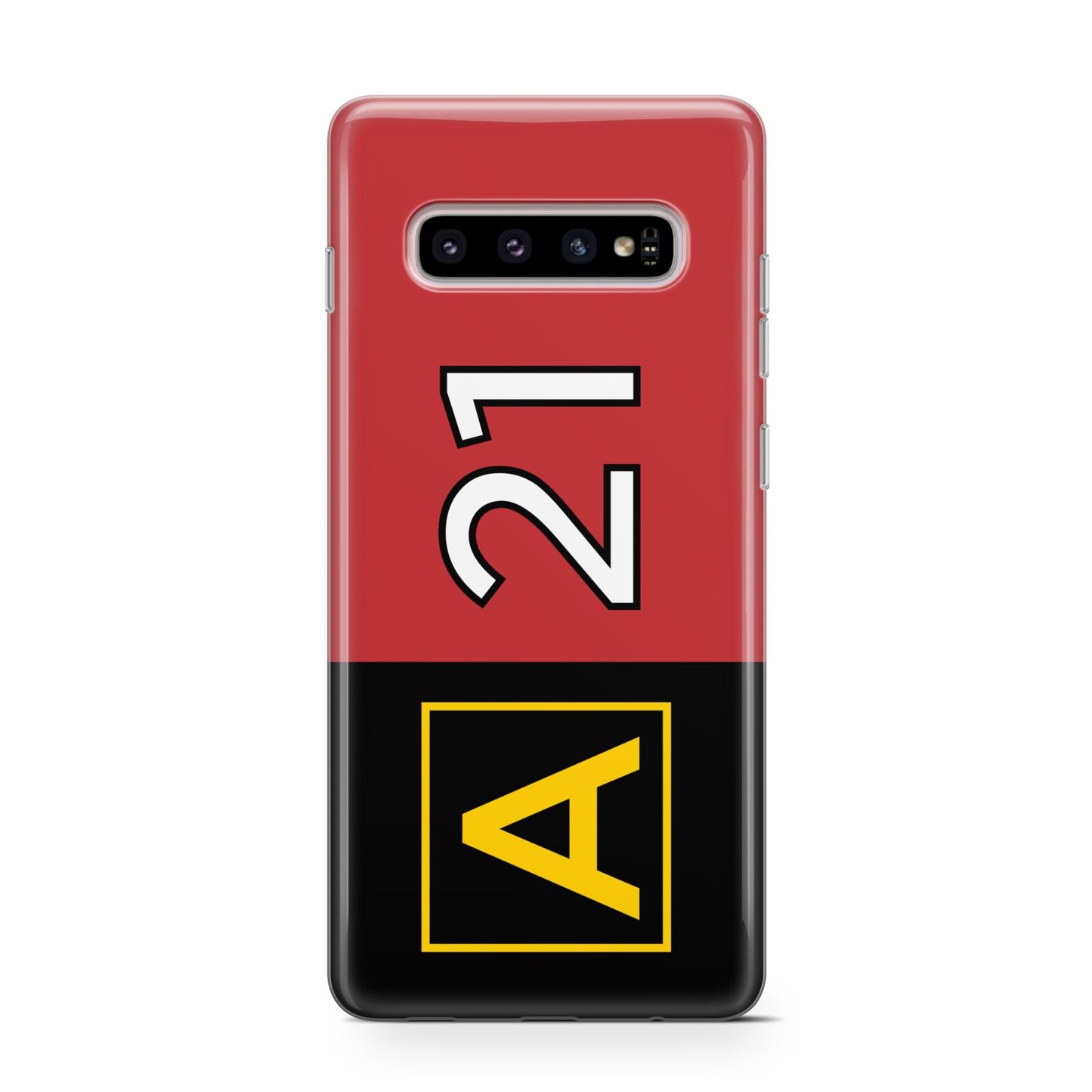 Custom Runway Location and Hold Position Samsung Galaxy S10 Case