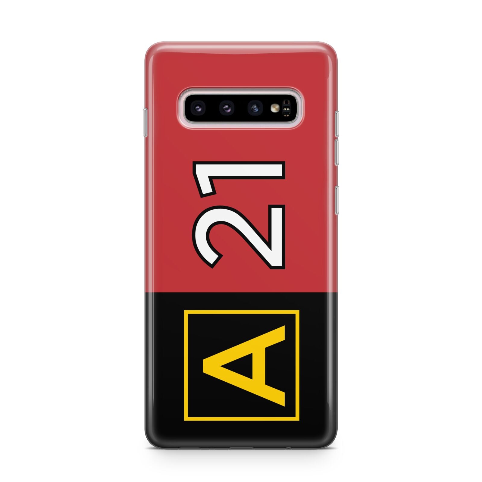 Custom Runway Location and Hold Position Samsung Galaxy S10 Plus Case