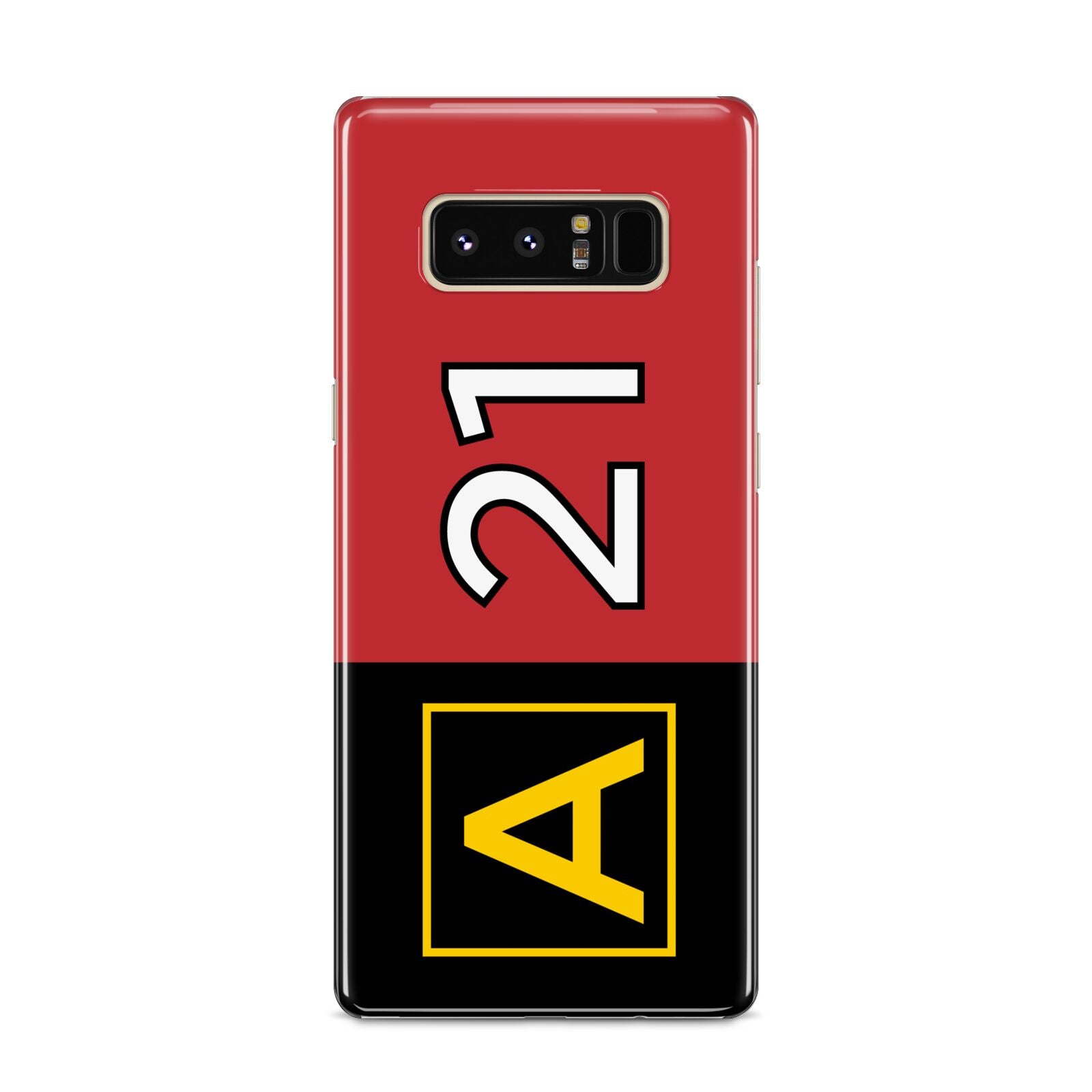 Custom Runway Location and Hold Position Samsung Galaxy S8 Case