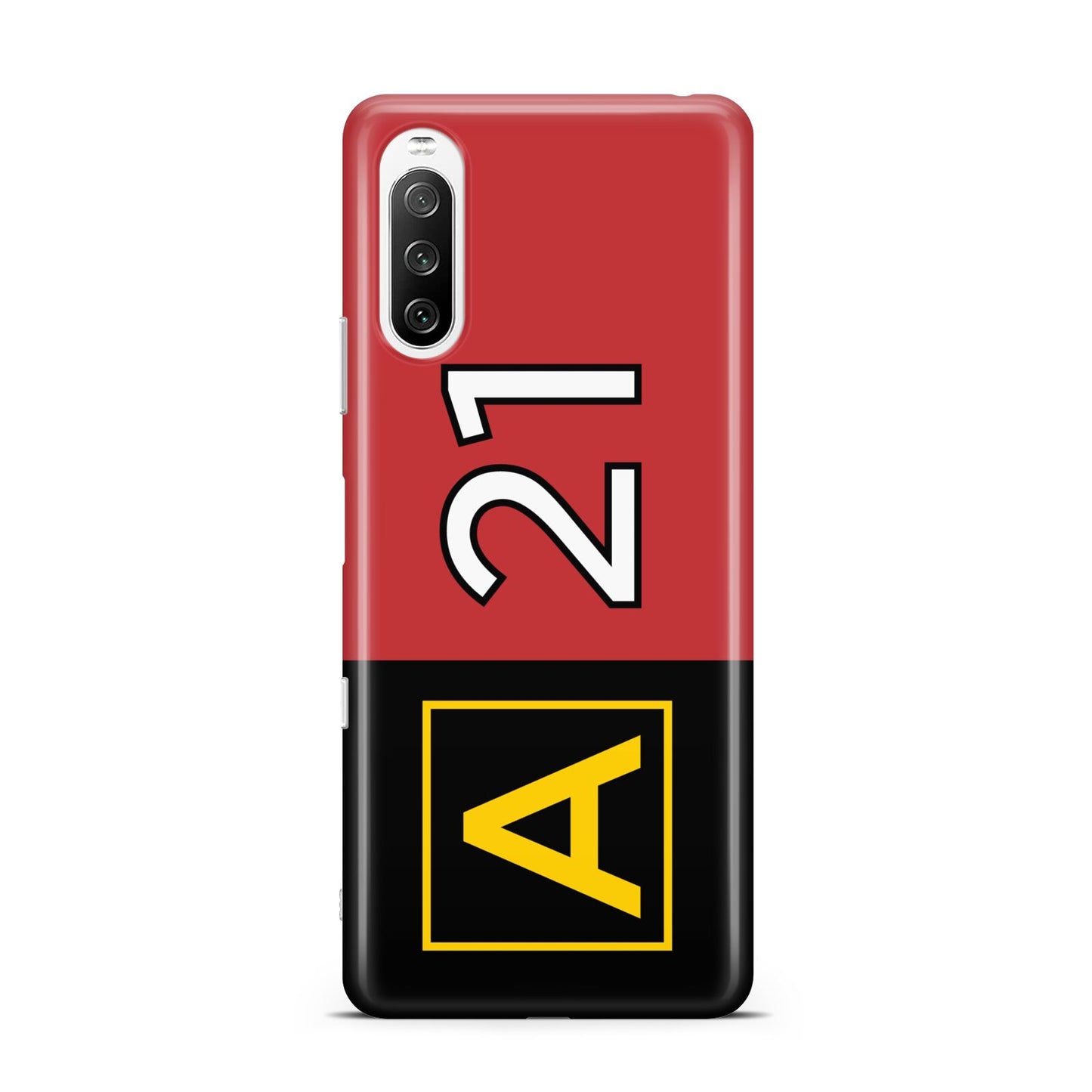 Custom Runway Location and Hold Position Sony Xperia 10 III Case