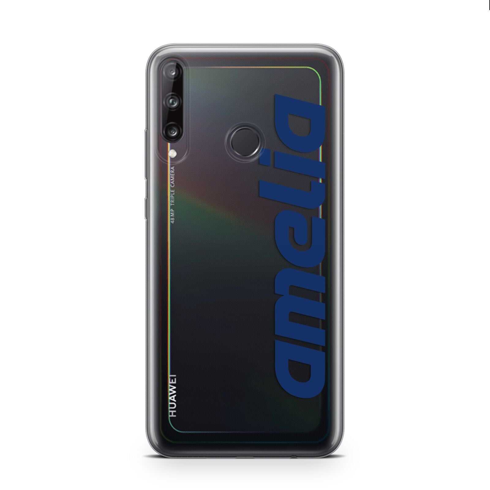 Custom Sci Fi Text Huawei P40 Lite E Phone Case