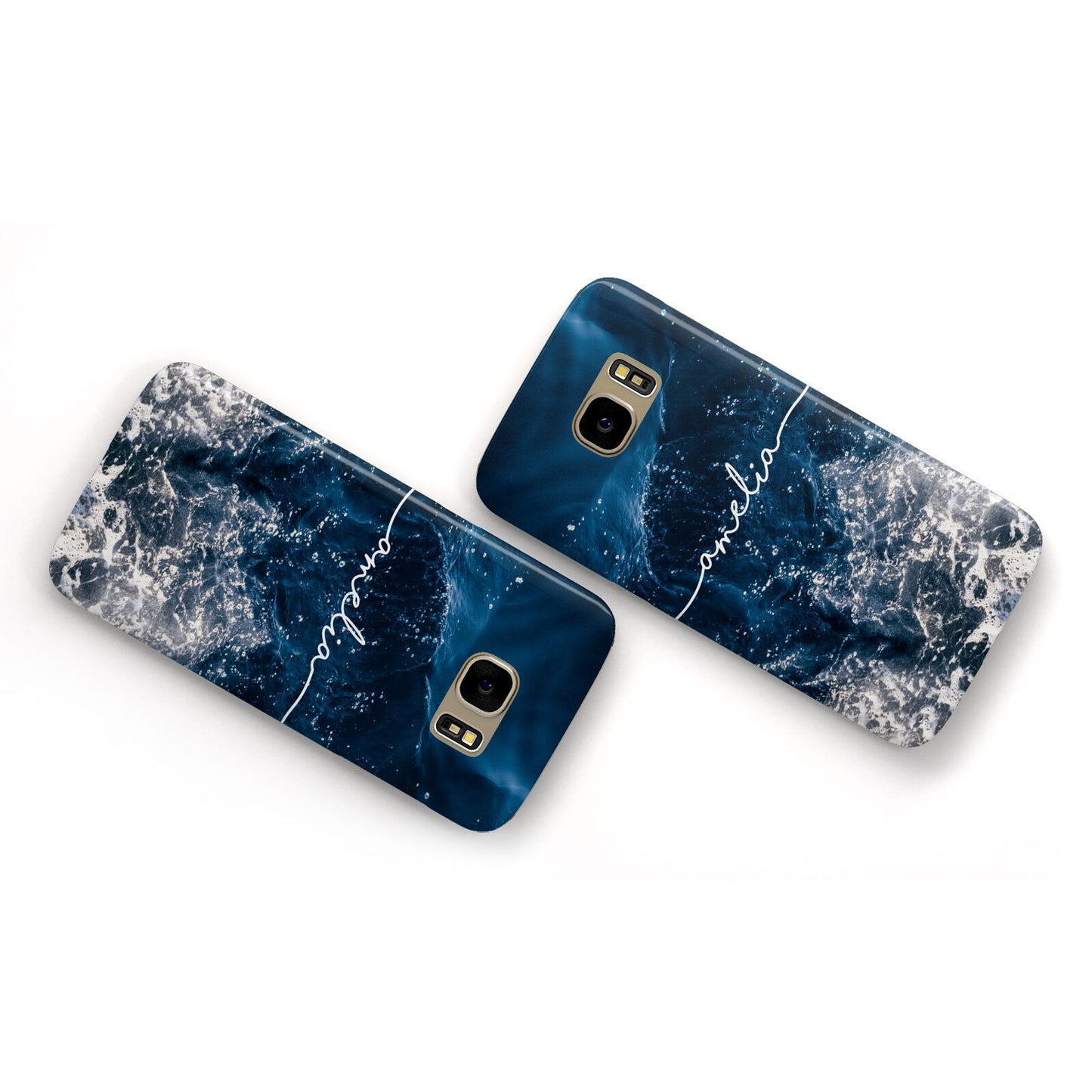 Custom Sea Samsung Galaxy Case Flat Overview