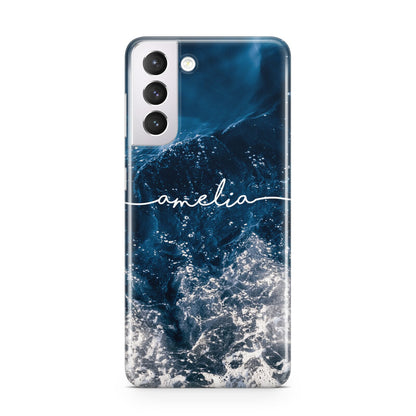 Custom Sea Samsung S21 Case