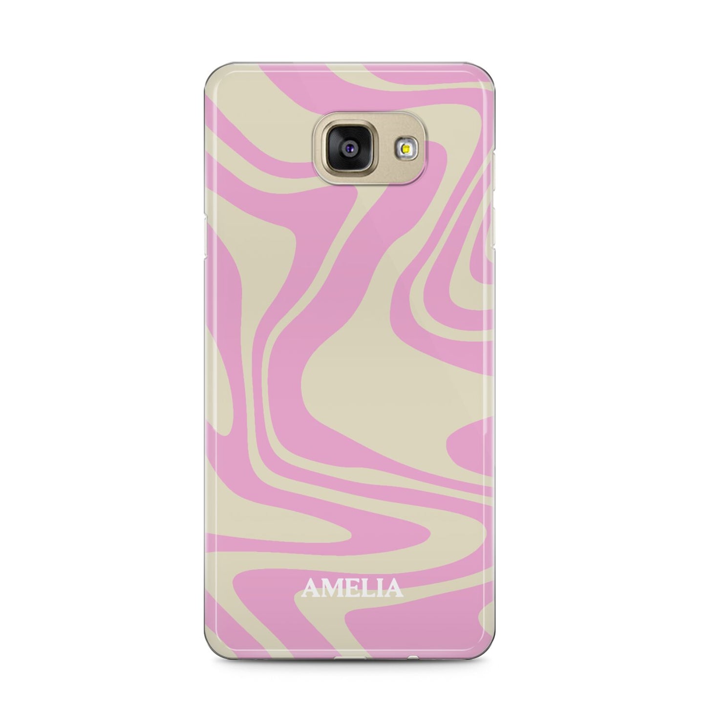 Custom Seventies Samsung Galaxy A5 2016 Case on gold phone