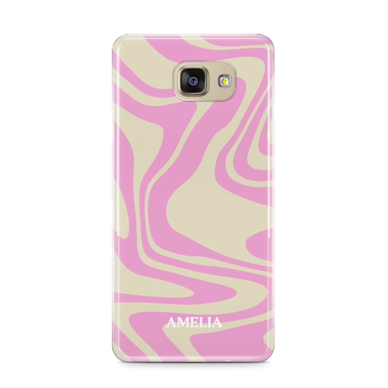 Custom Seventies Samsung Galaxy A9 2016 Case on gold phone