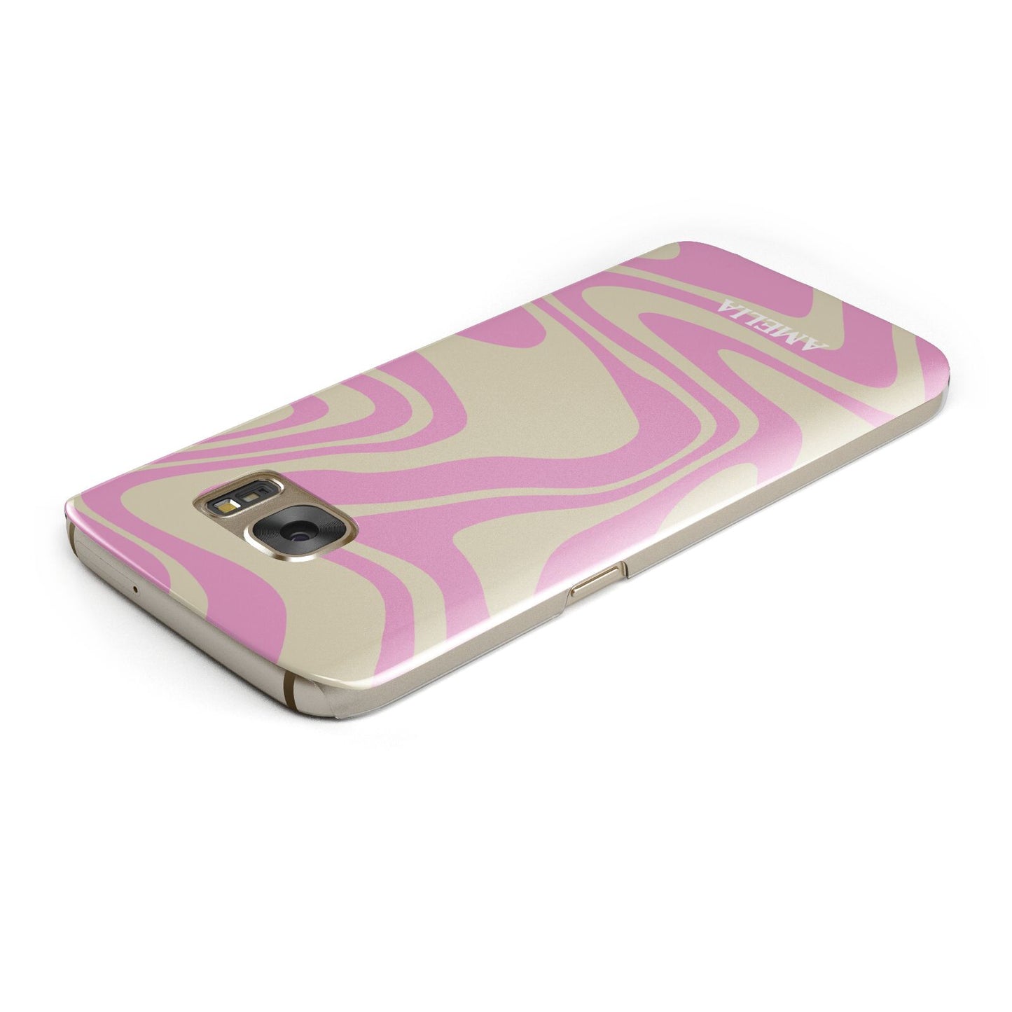 Custom Seventies Samsung Galaxy Case Top Cutout