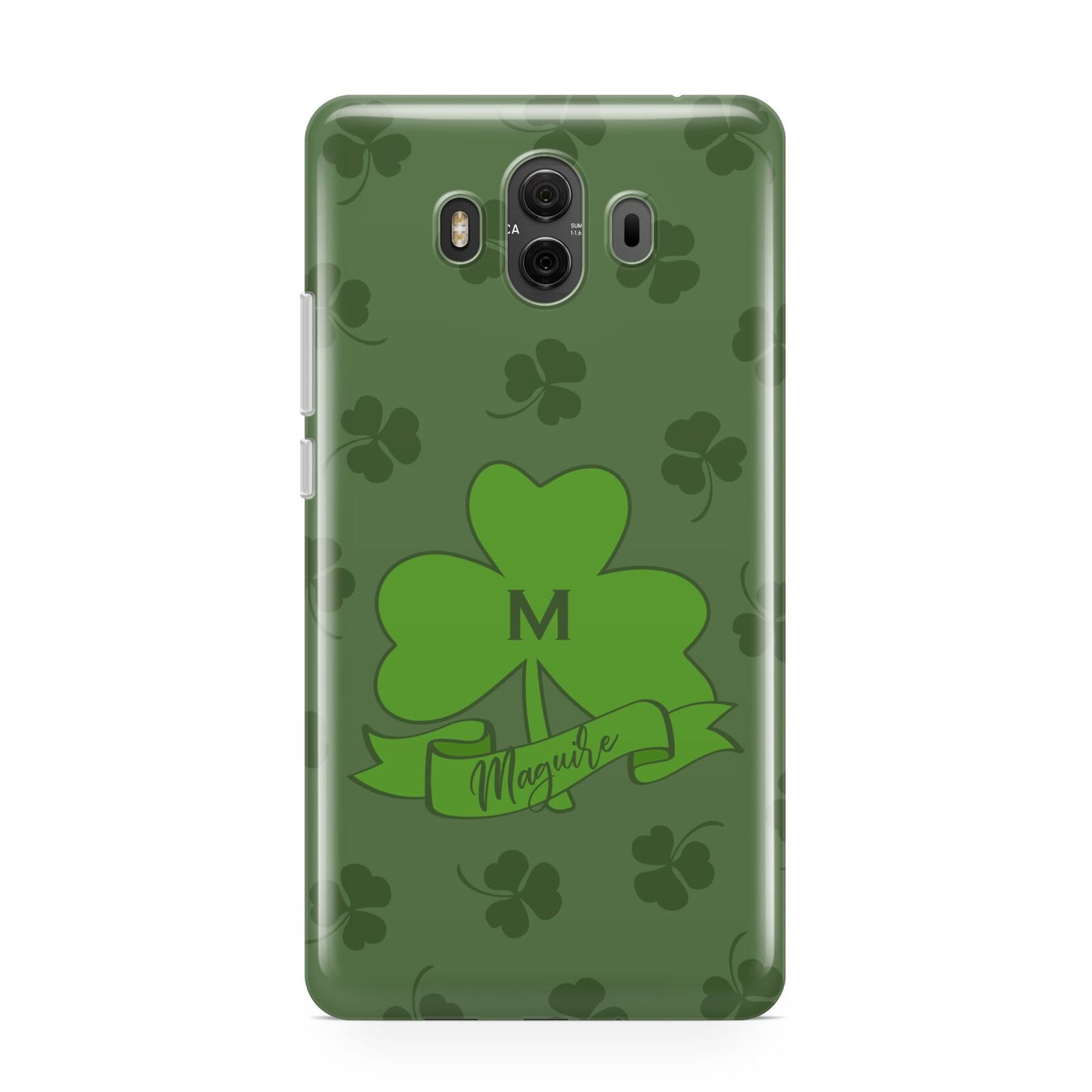 Custom Shamrock Huawei Mate 10 Protective Phone Case