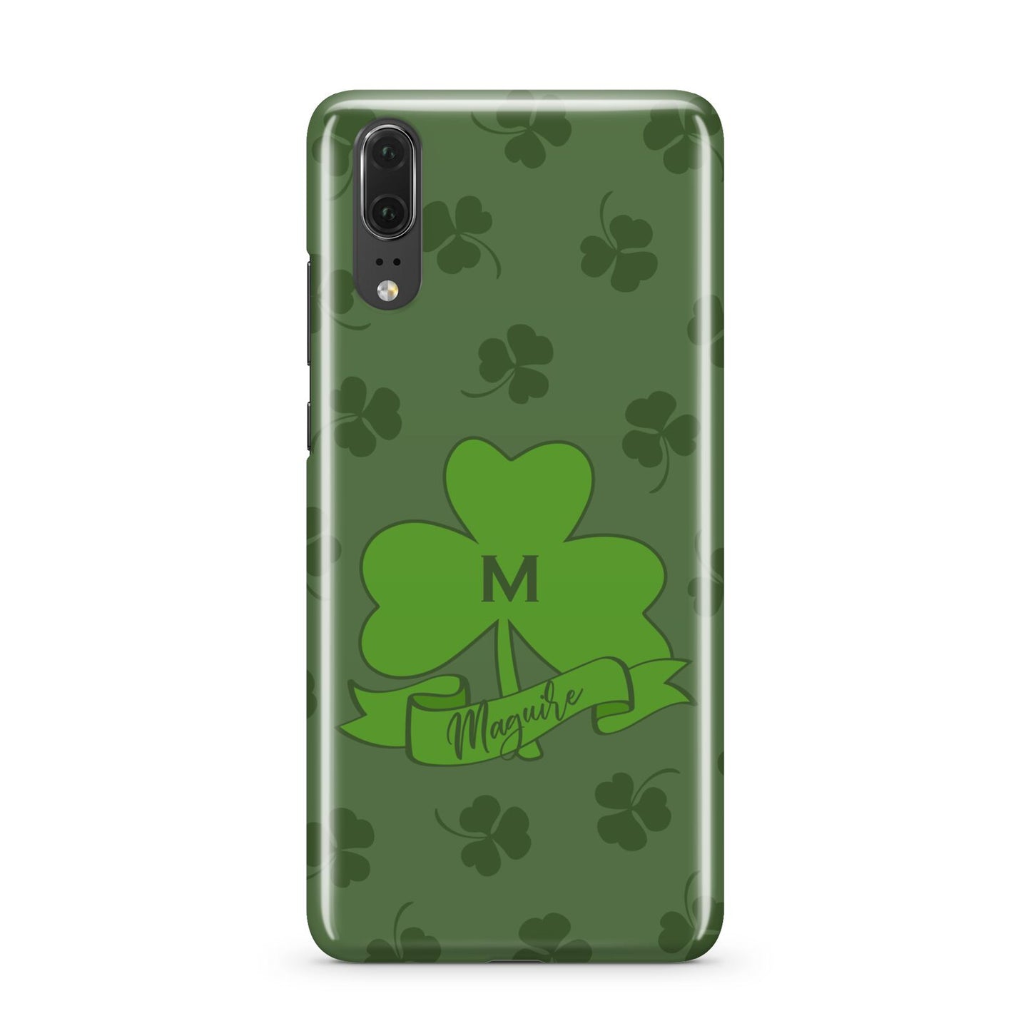 Custom Shamrock Huawei P20 Phone Case