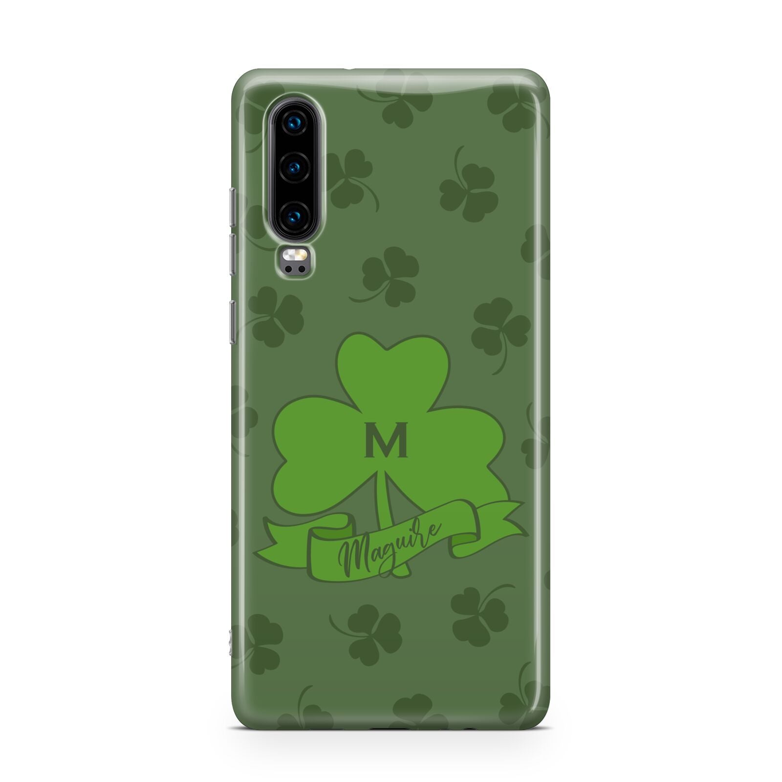 Custom Shamrock Huawei P30 Phone Case