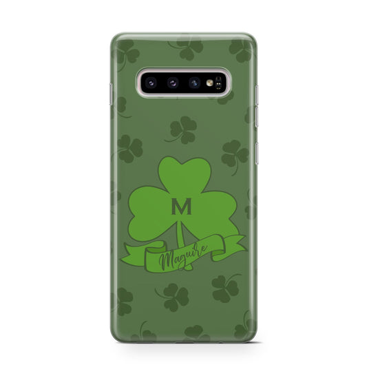 Custom Shamrock Protective Samsung Galaxy Case