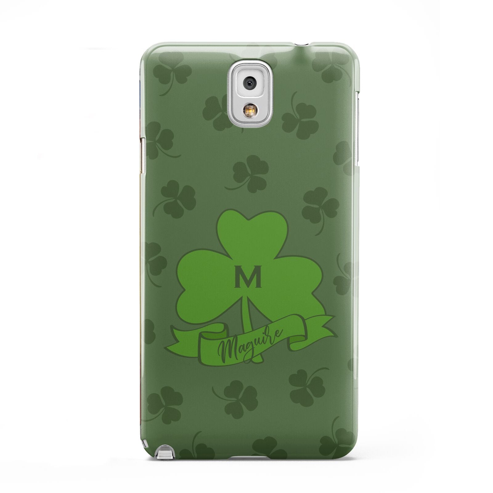 Custom Shamrock Samsung Galaxy Note 3 Case