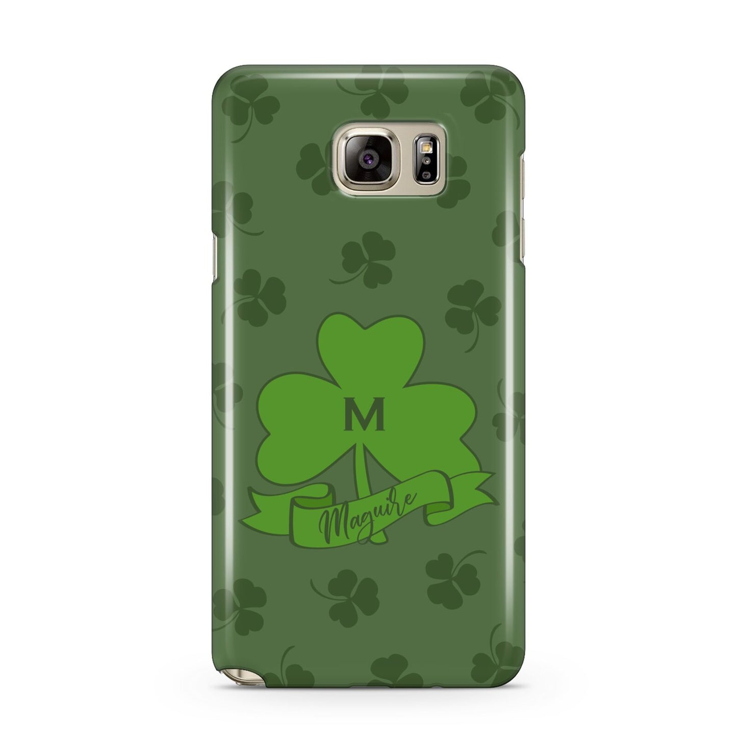 Custom Shamrock Samsung Galaxy Note 5 Case