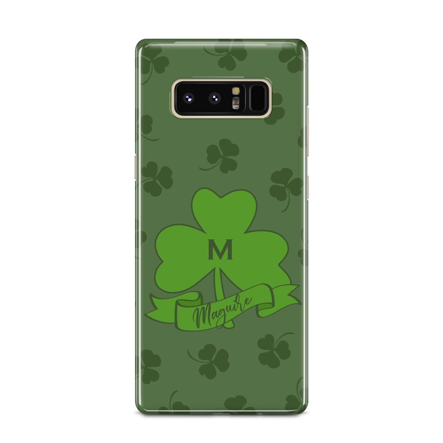 Custom Shamrock Samsung Galaxy Note 8 Case