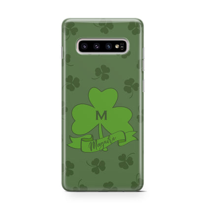 Custom Shamrock Samsung Galaxy S10 Case