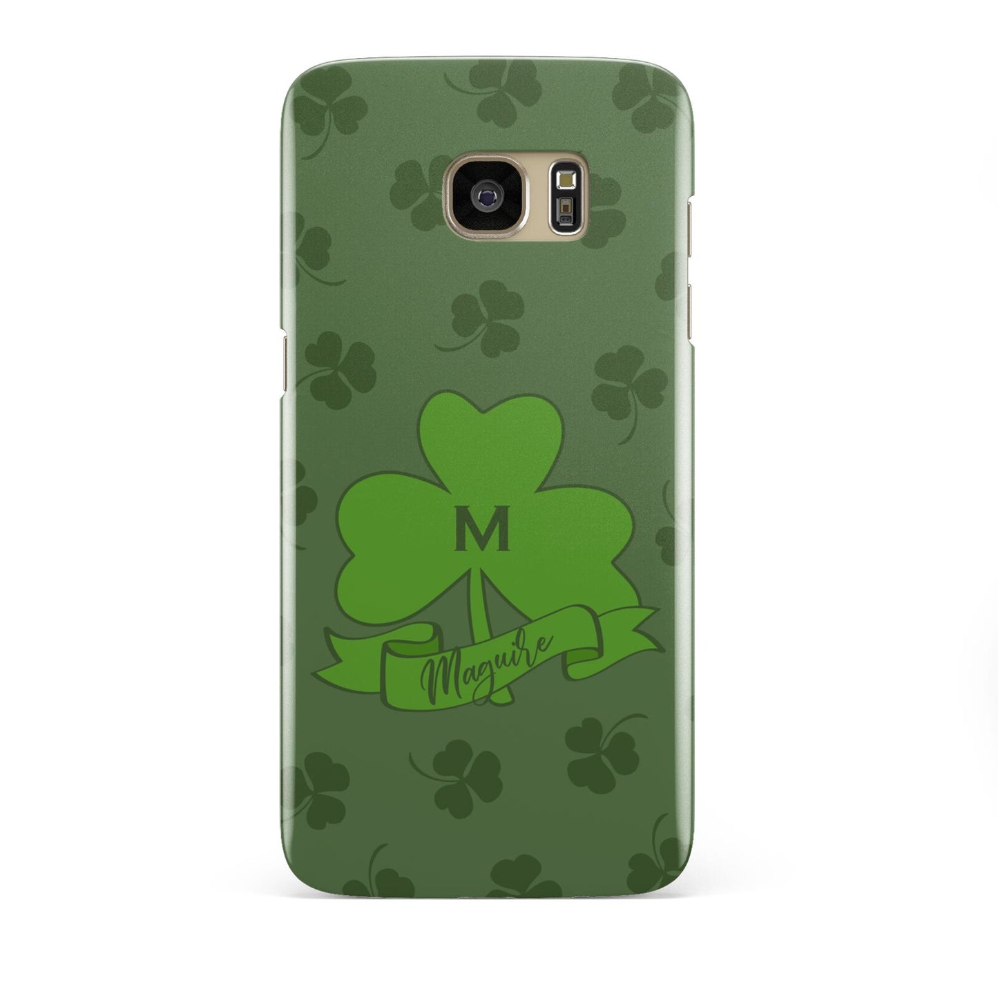 Custom Shamrock Samsung Galaxy S7 Edge Case