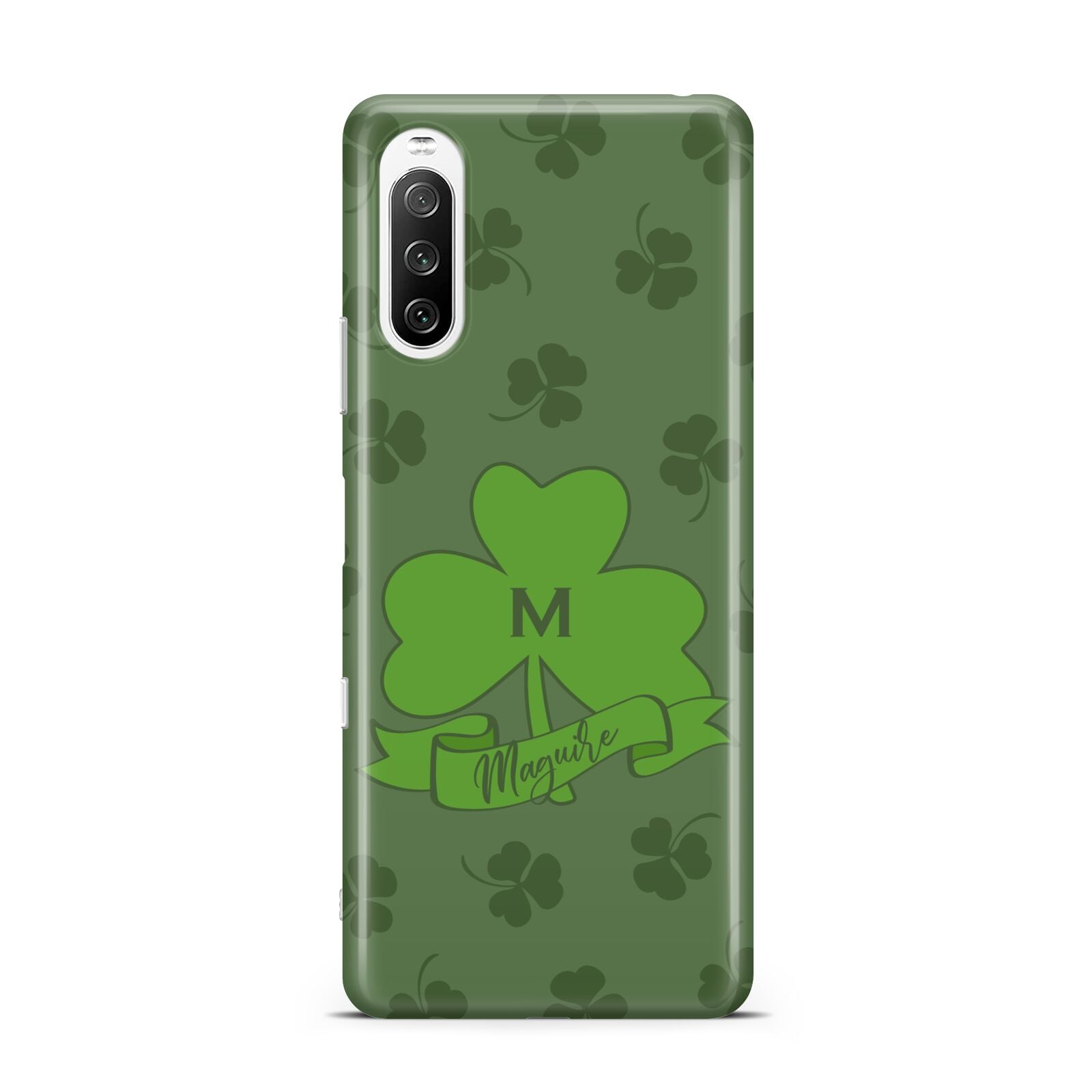 Custom Shamrock Sony Xperia 10 III Case