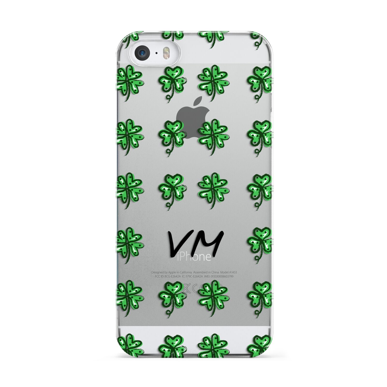 Custom Shamrocks Apple iPhone 5 Case