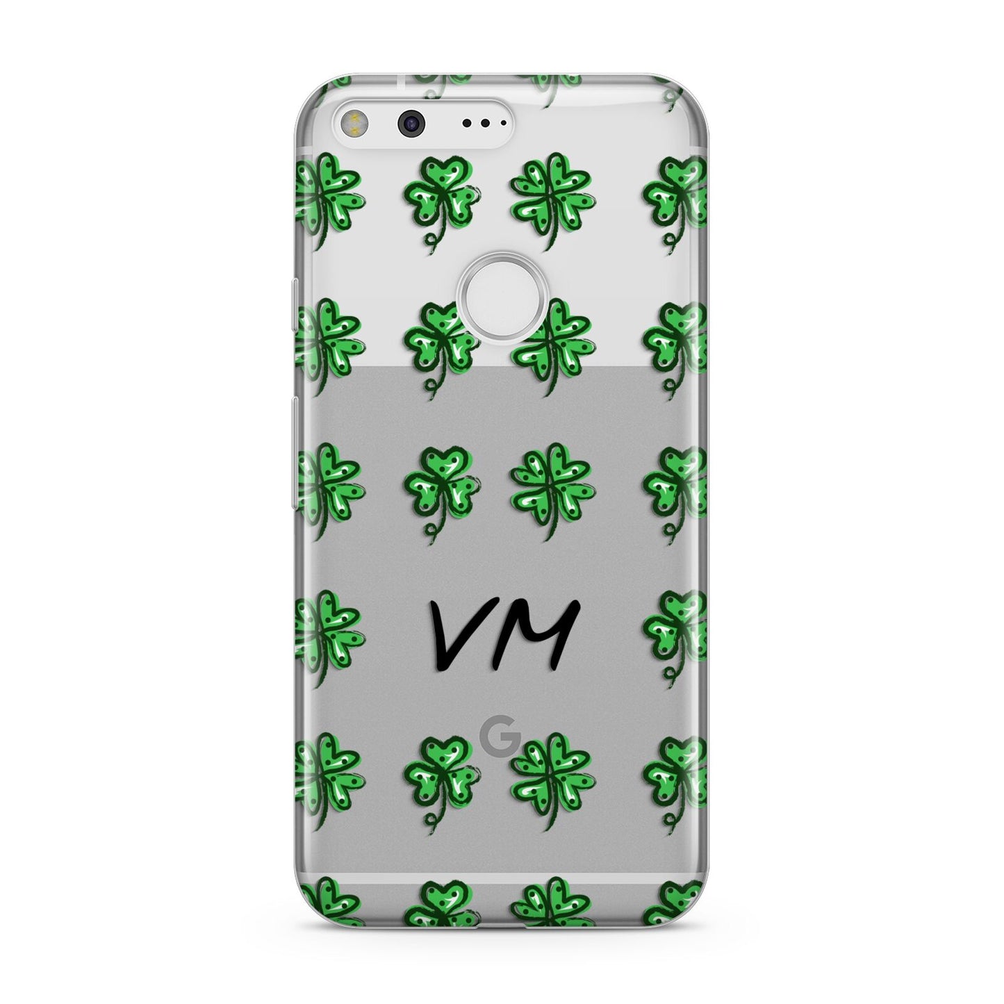 Custom Shamrocks Google Pixel Case