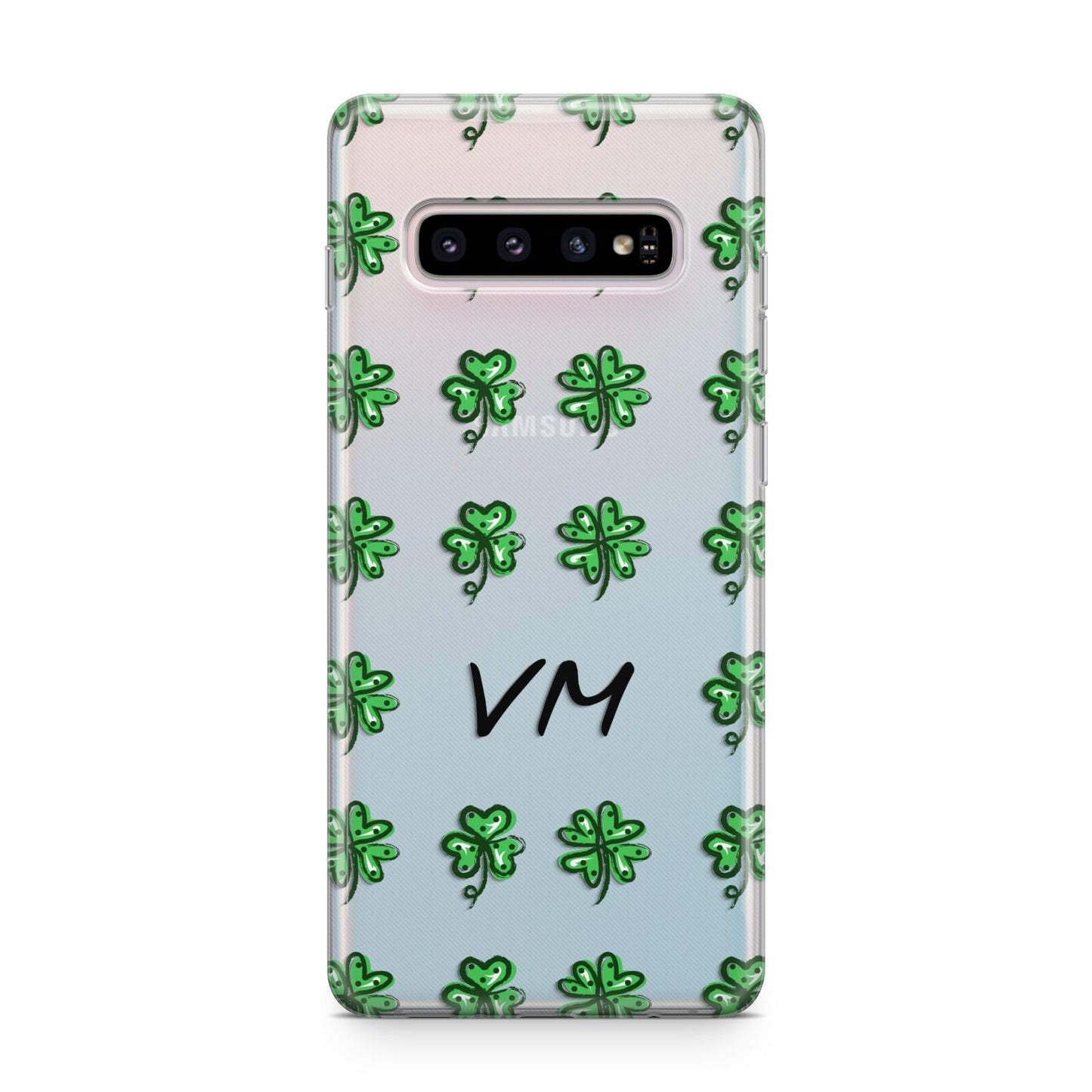 Custom Shamrocks Samsung Galaxy S10 Plus Case