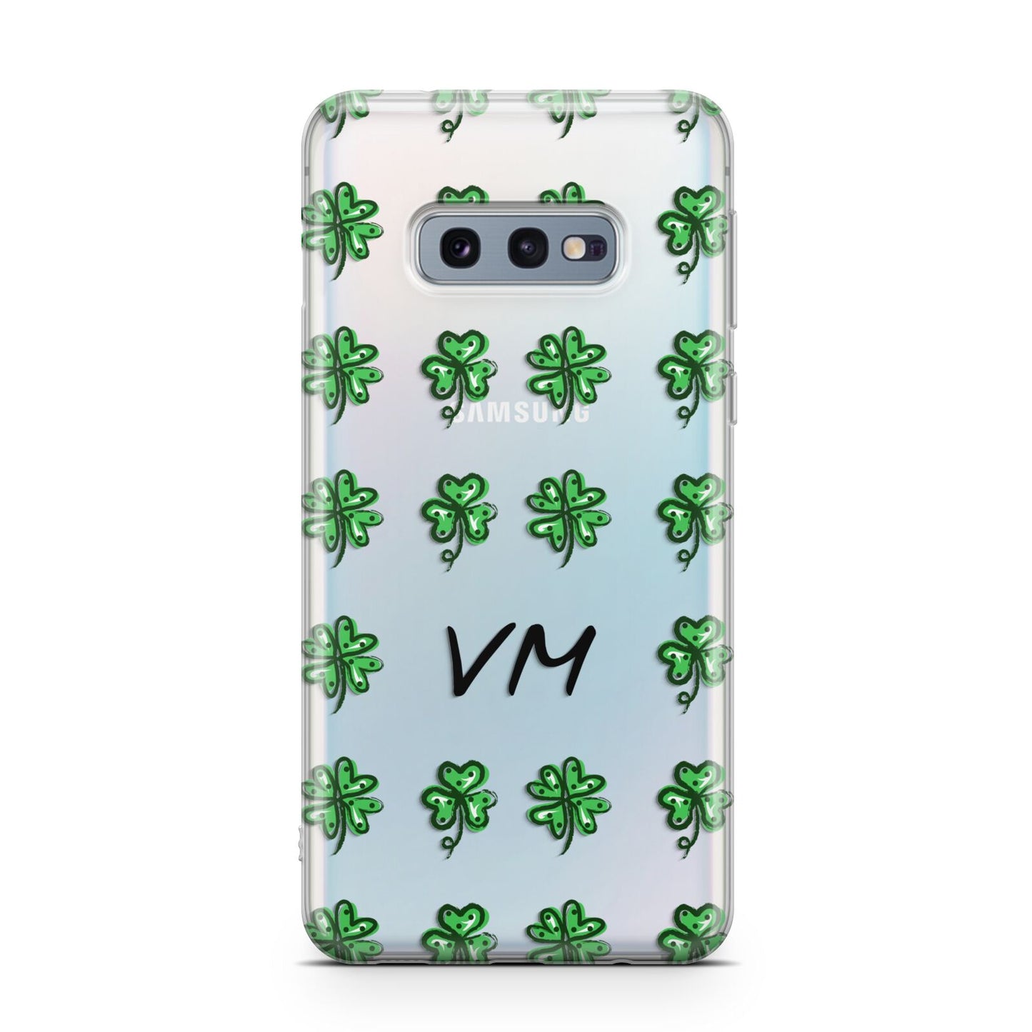 Custom Shamrocks Samsung Galaxy S10E Case