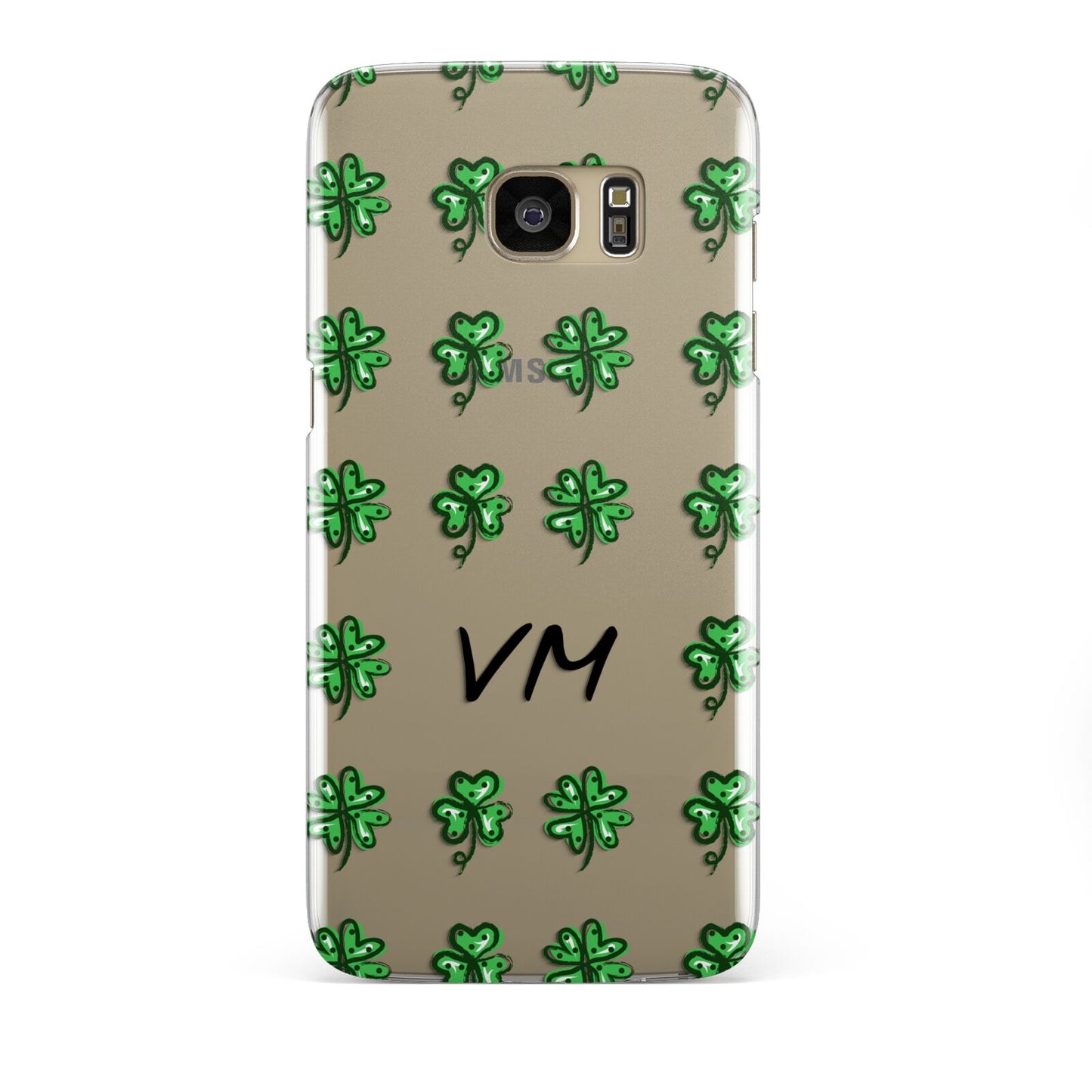 Custom Shamrocks Samsung Galaxy S7 Edge Case