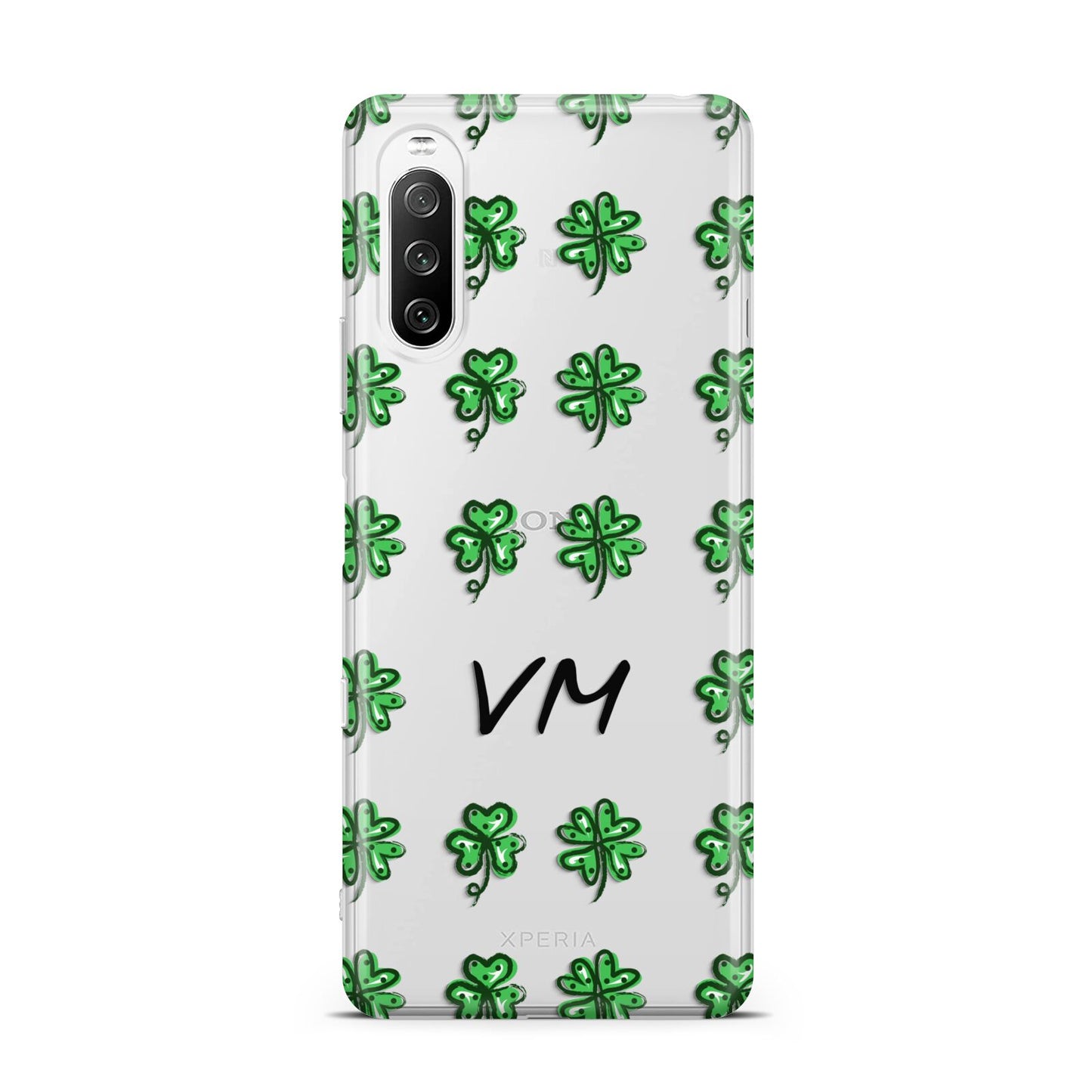 Custom Shamrocks Sony Xperia 10 III Case