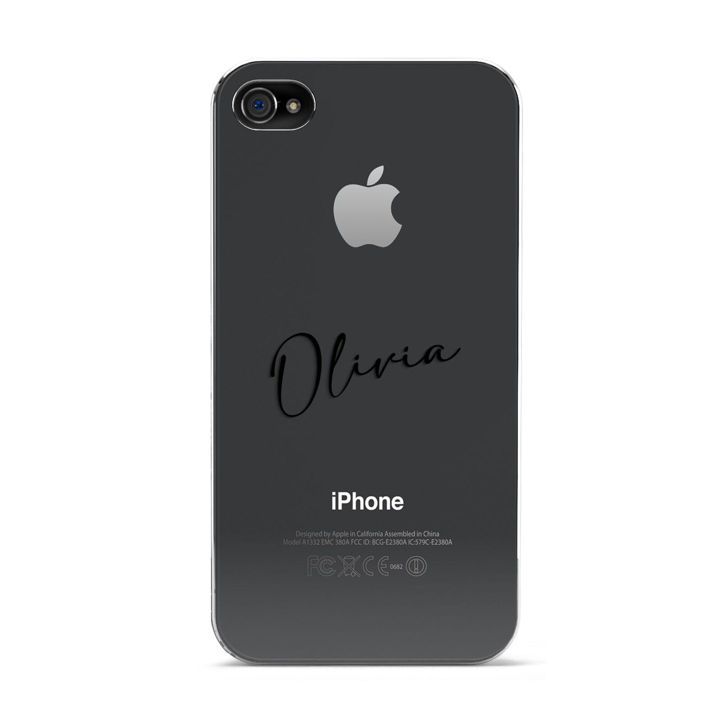 Custom Signature Apple iPhone 4s Case