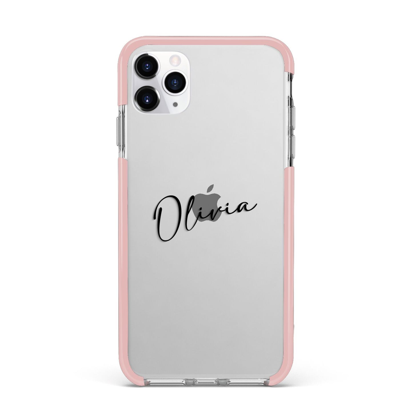 Custom Signature iPhone 11 Pro Max Impact Pink Edge Case