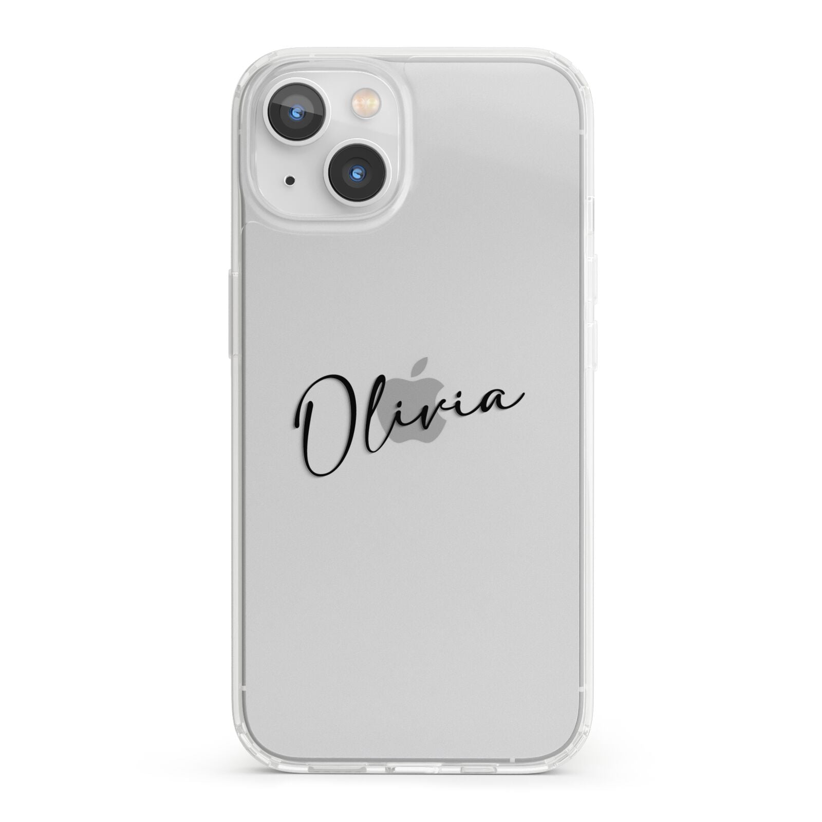 Custom Signature iPhone 13 Clear Bumper Case