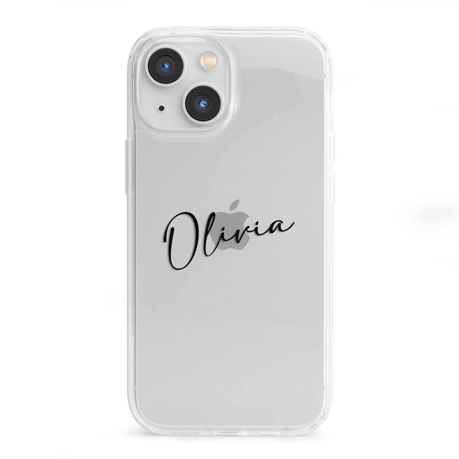 Custom Signature iPhone 13 Mini Clear Bumper Case