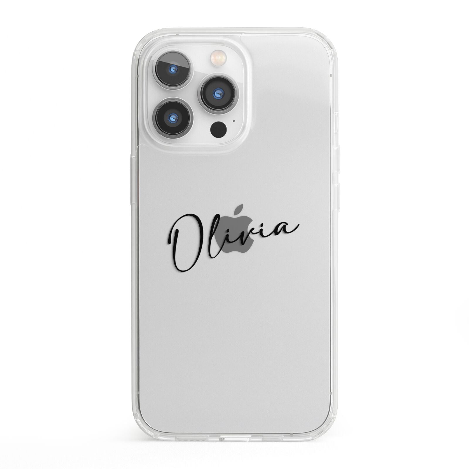 Custom Signature iPhone 13 Pro Clear Bumper Case