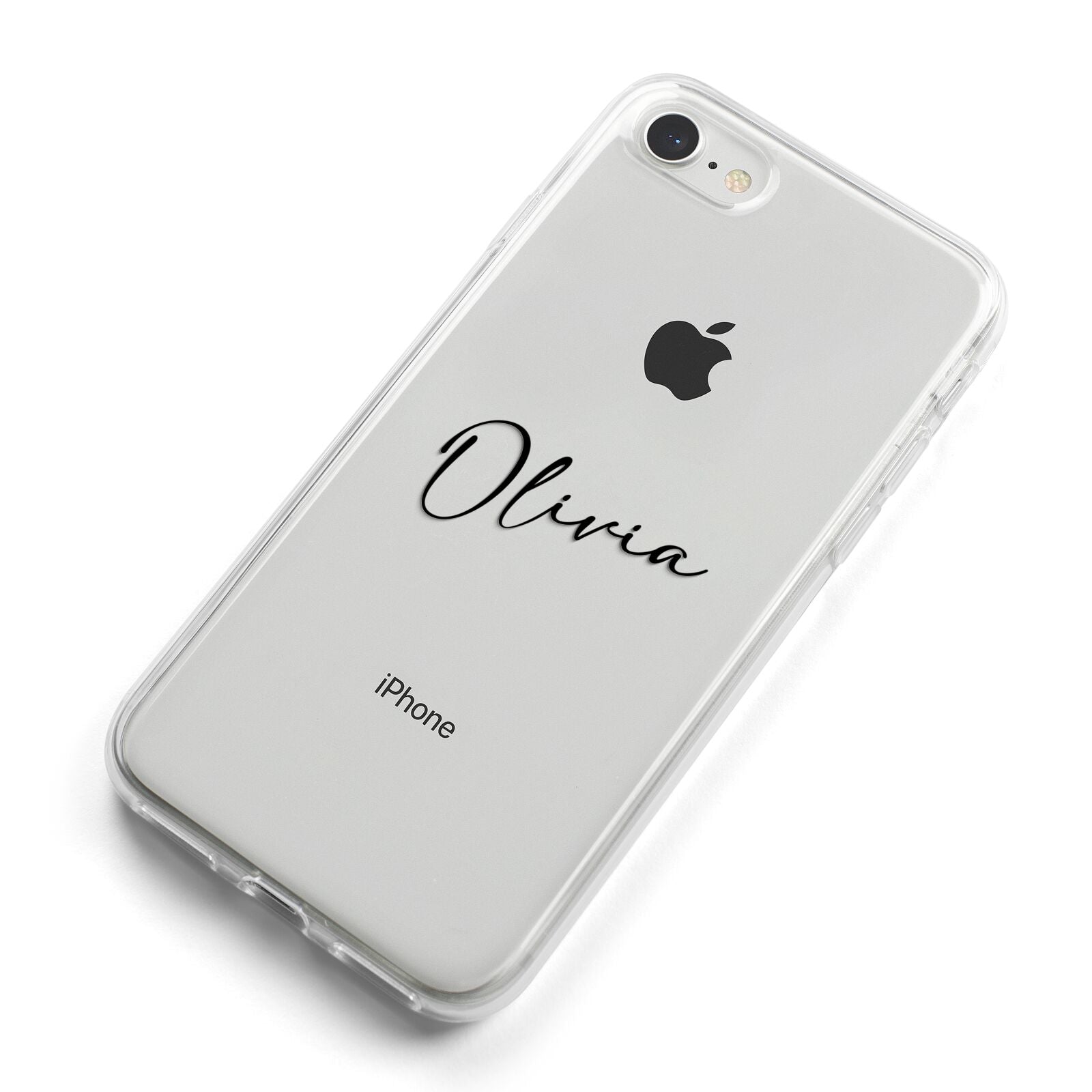 Custom Signature iPhone 8 Bumper Case on Silver iPhone Alternative Image