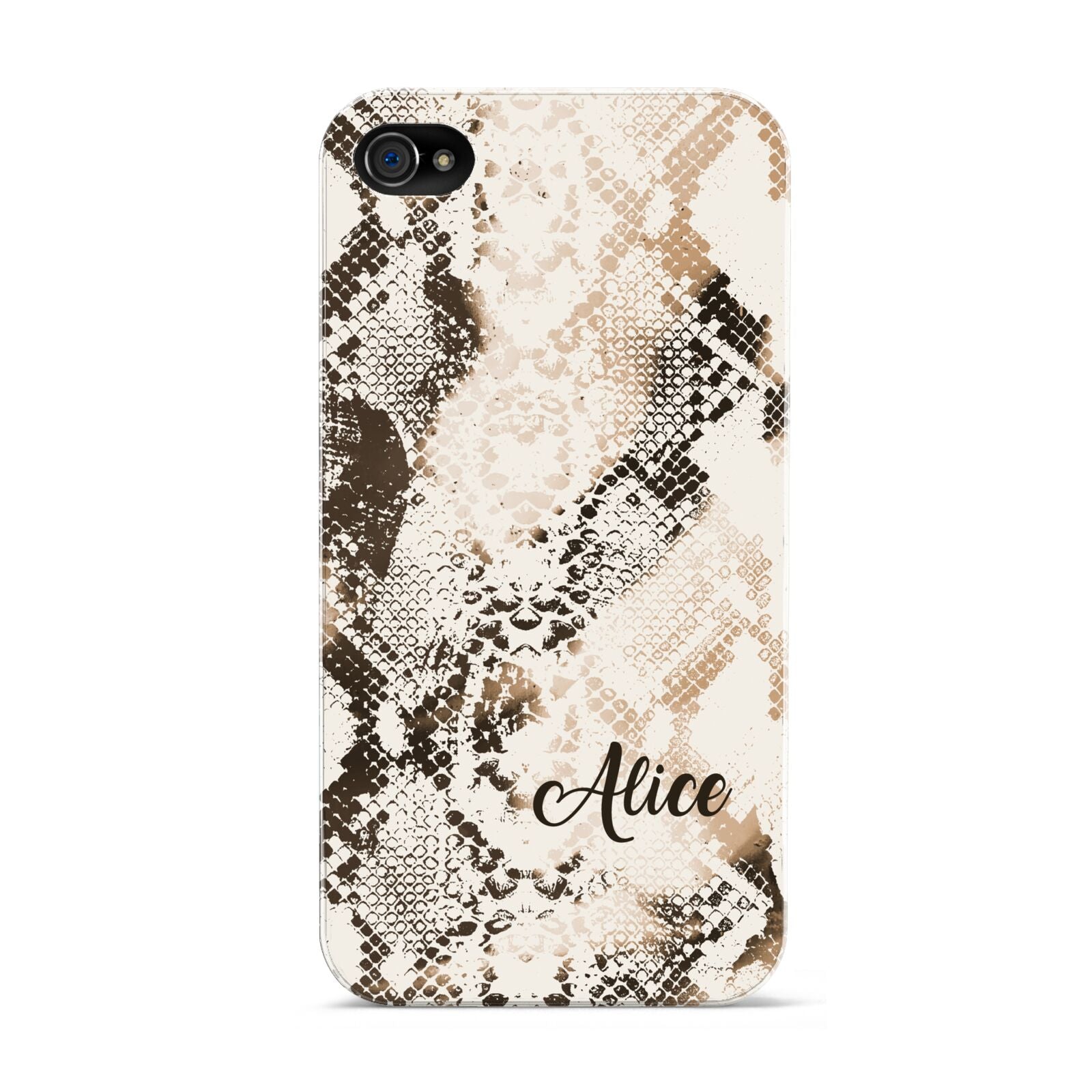 Custom Snakeskin Apple iPhone 4s Case