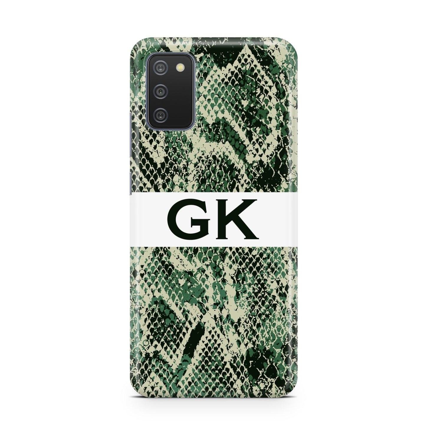 Custom Snakeskin Effect Samsung A02s Case