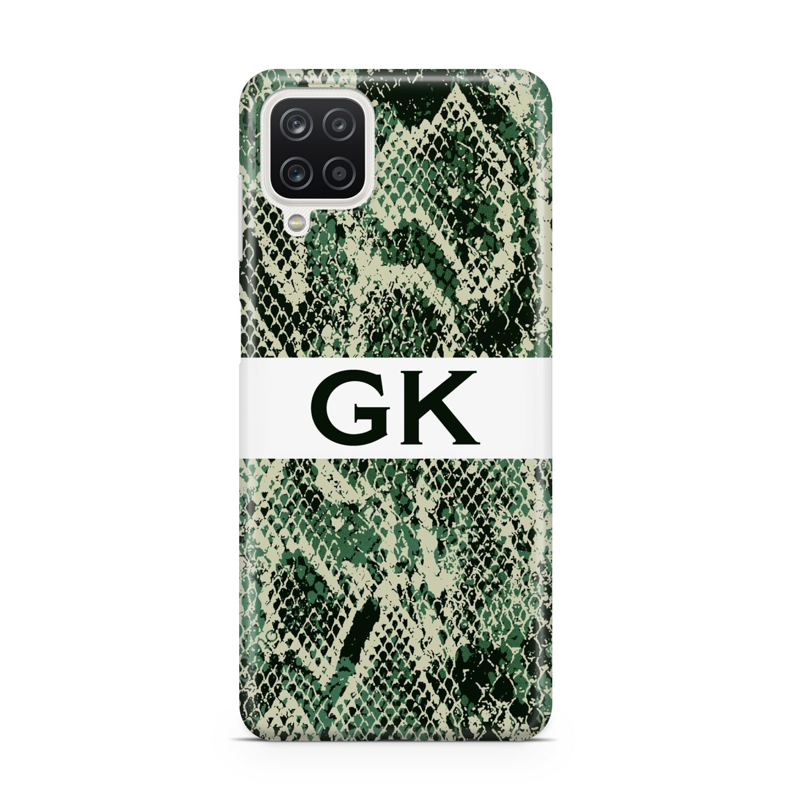 Custom Snakeskin Effect Samsung A12 Case