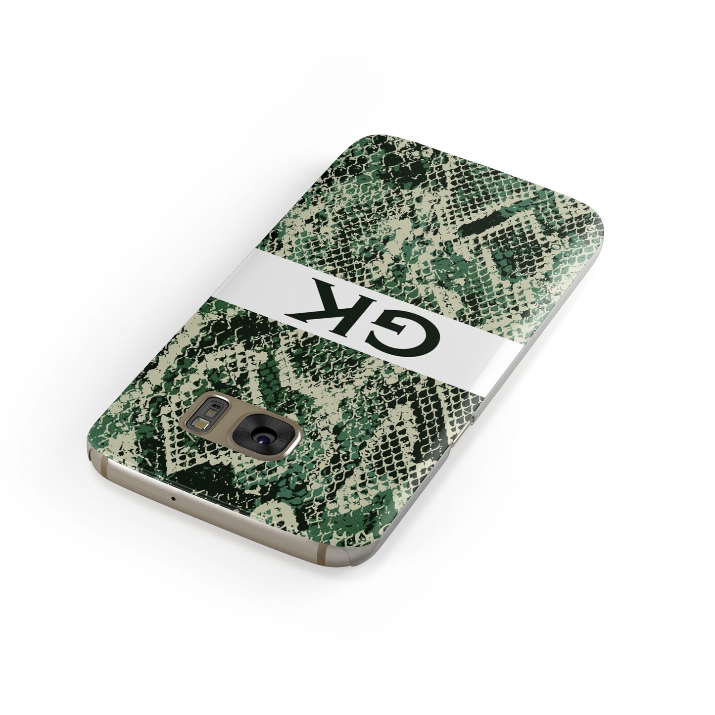 Custom Snakeskin Effect Samsung Galaxy Case Front Close Up