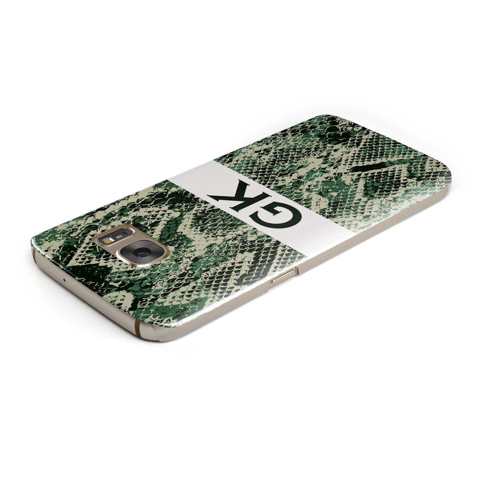 Custom Snakeskin Effect Samsung Galaxy Case Top Cutout