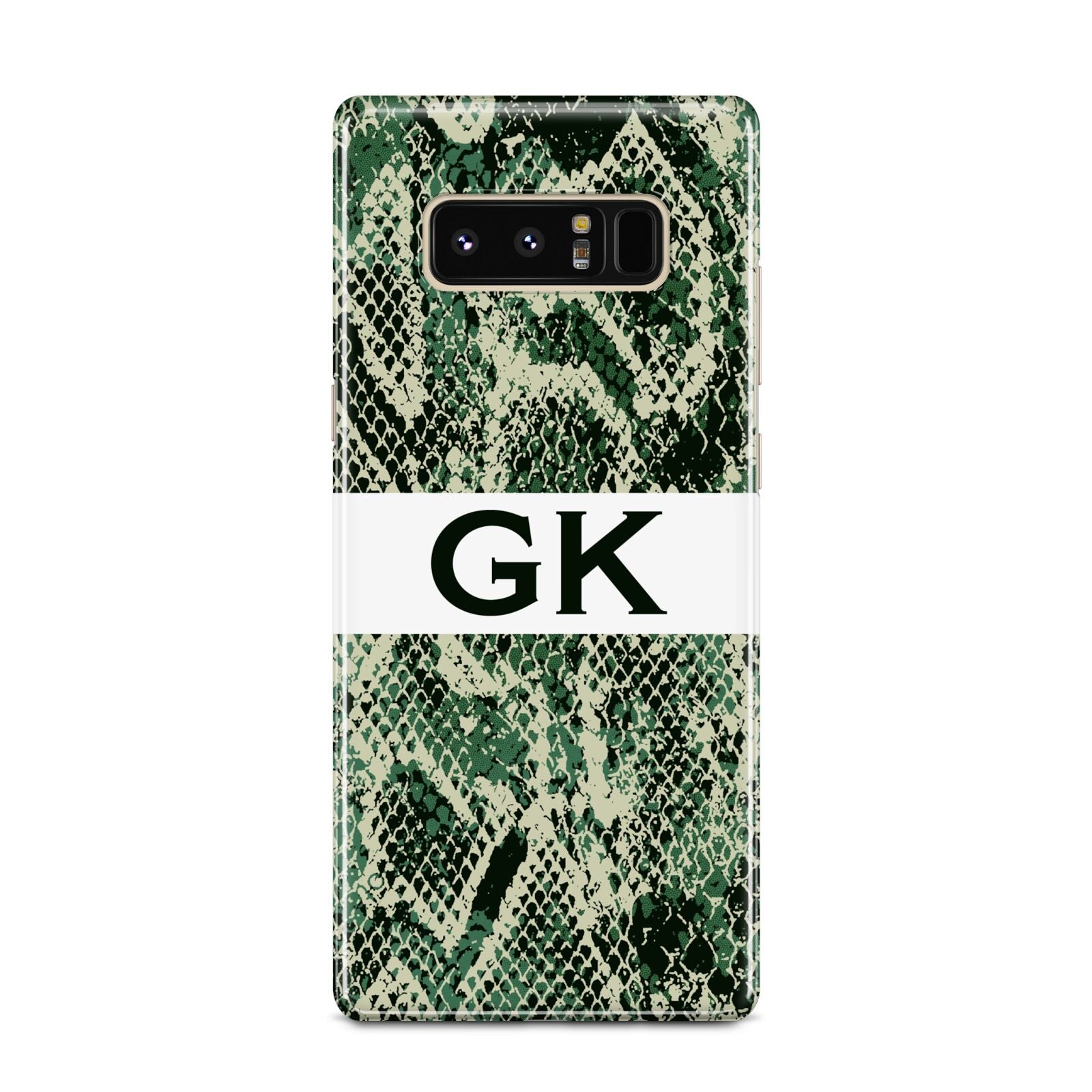 Custom Snakeskin Effect Samsung Galaxy Note 8 Case