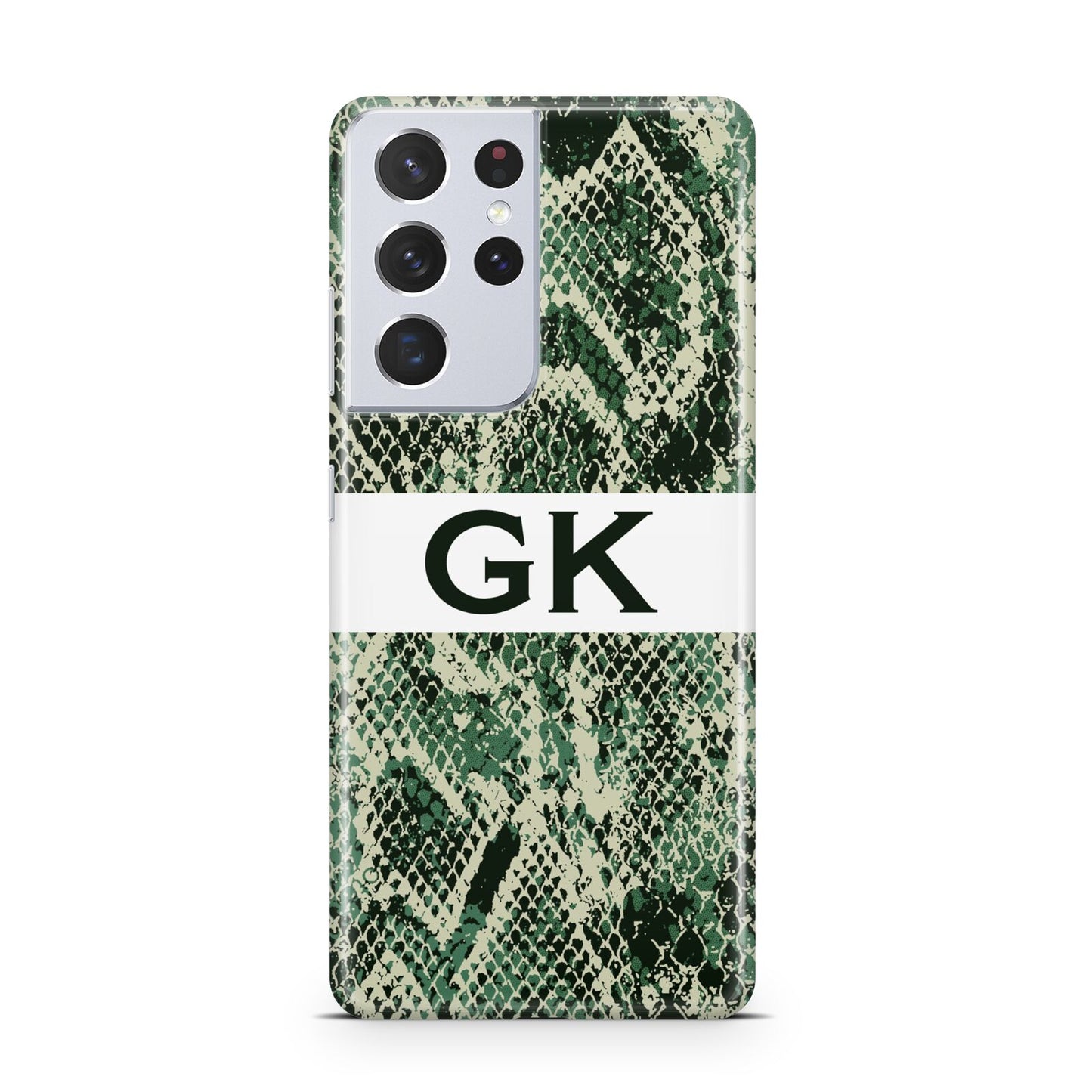 Custom Snakeskin Effect Samsung S21 Ultra Case