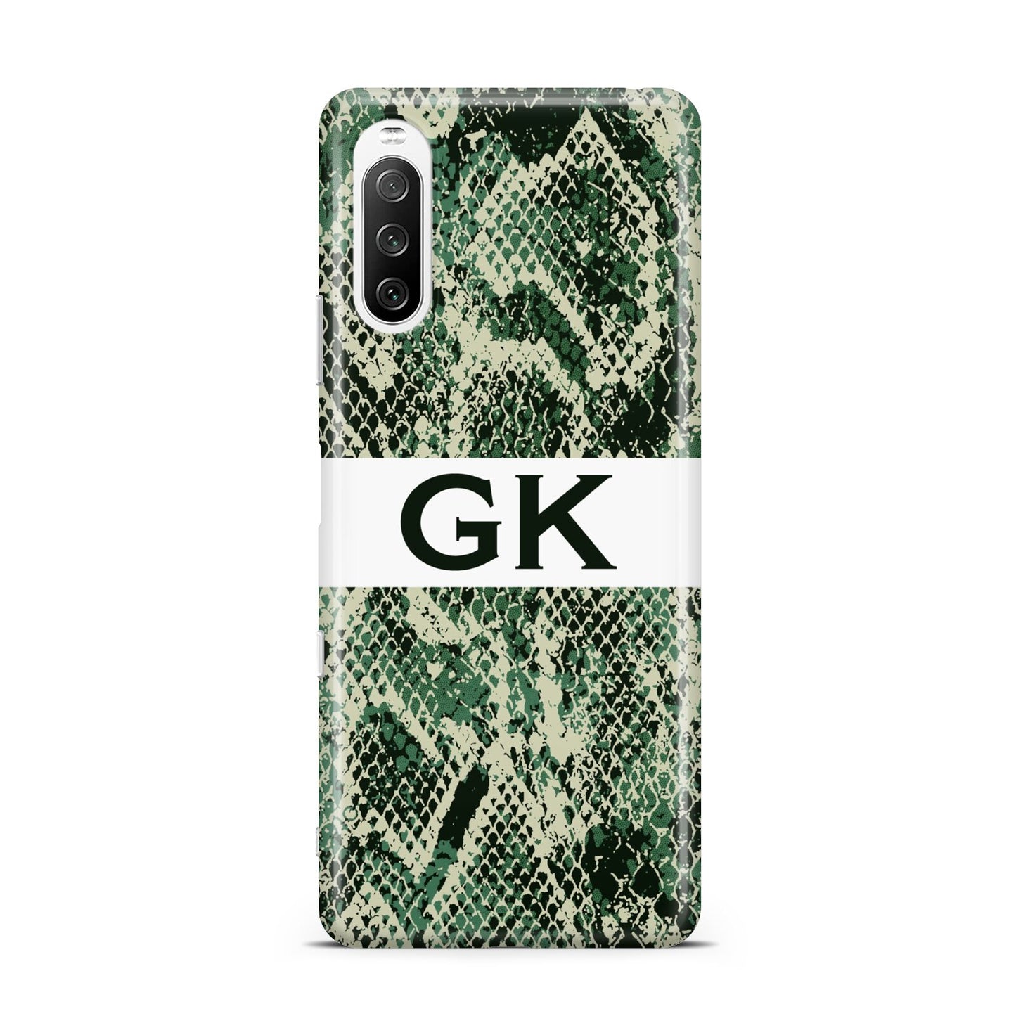 Custom Snakeskin Effect Sony Xperia 10 III Case