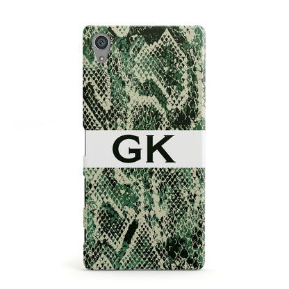 Custom Snakeskin Effect Sony Xperia Case